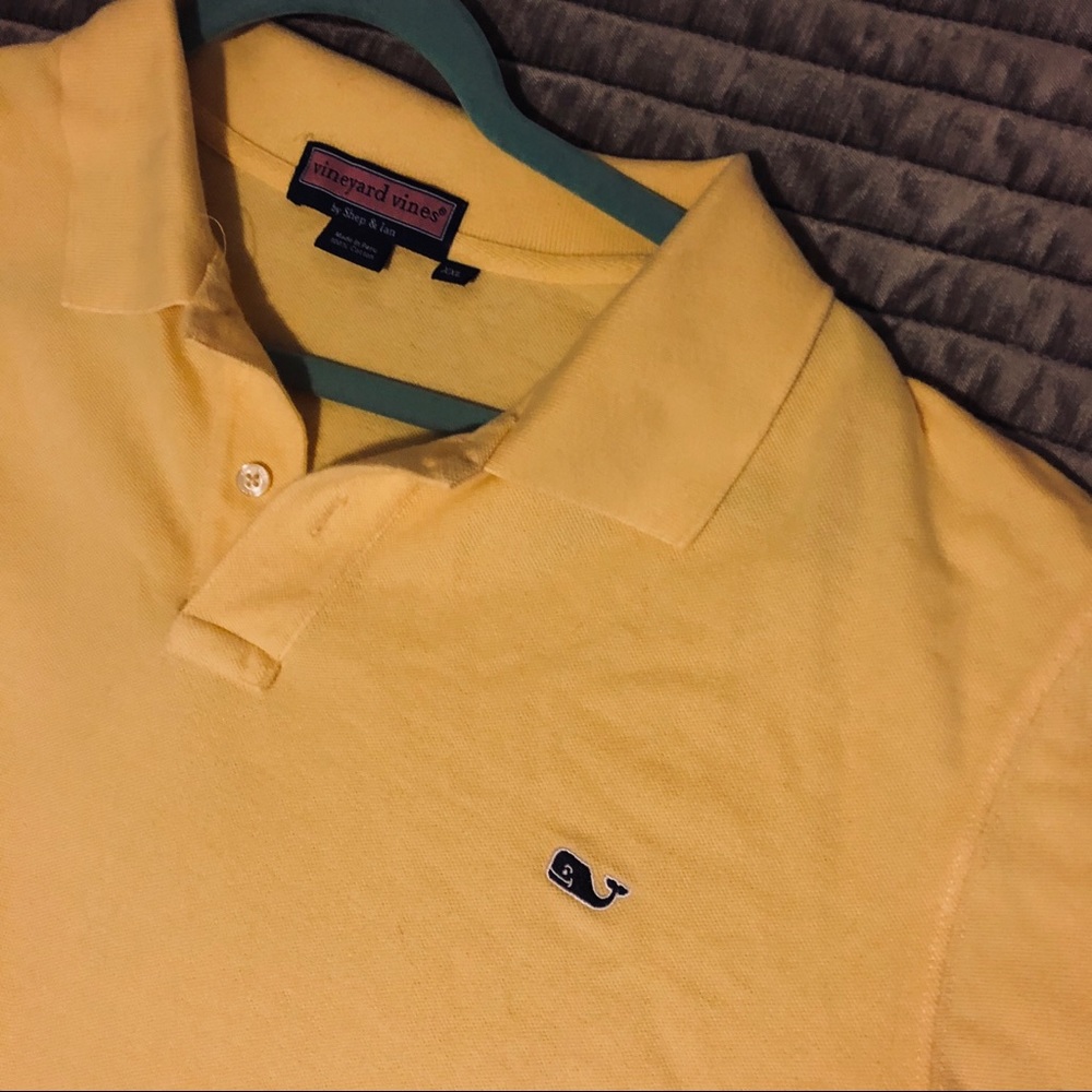 Vineyard Vines - Men’s Yellow Polo - XXL